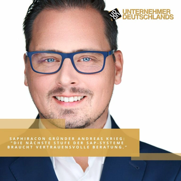 Andreas Krieg im Interview SaphirACon in der Presse