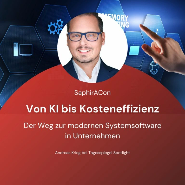 Von KI bis Kosteneffizienz SaphirACon in der Presse